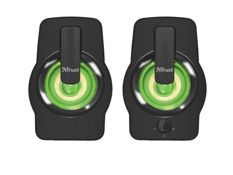Głośniki GEMI RGB 2.0 czarne Trust