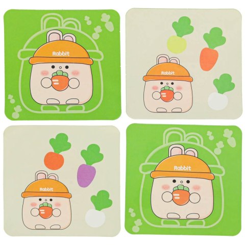 Gra planszowa zręcznościowa marchewkowe pole familijna gra dla dzieci Kik Sp. z o. o. Sp. k.