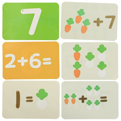 Gra planszowa zręcznościowa marchewkowe pole familijna gra dla dzieci Kik Sp. z o. o. Sp. k.