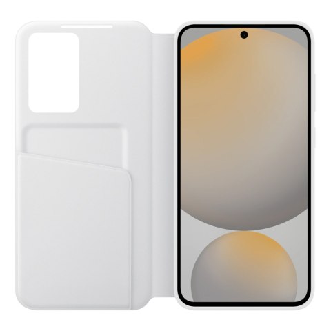 Etui z klapką Samsung Smart View Wallet do Samsung Galaxy S24 FE - białe SAMSUNG