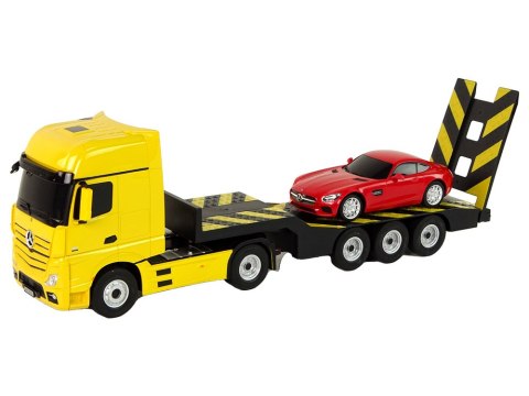 Laweta Autko R/C Mercedes-Benz 1:26 Żółte Czerwone Rastar