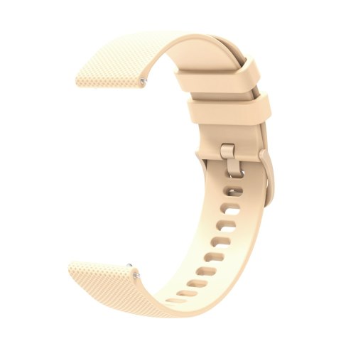 Pasek silikonowy do smartwatcha Huawei Watch GT2/GT3 42mm - beżowy HURTEL