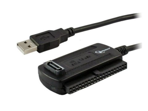 Adapter USB2.0 do IDE/SATA/2.5'/3.5'z zasilaczem Gembird
