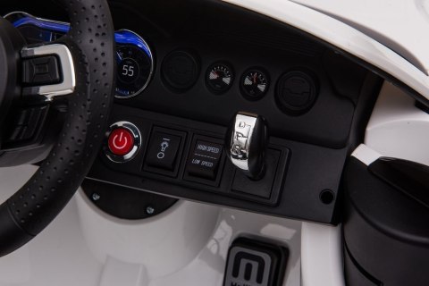 Auto Na Akumulator Ford Mustang GT Drift SX2038 Biały LEAN CARS