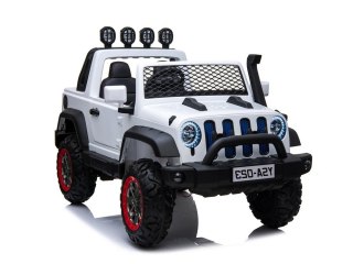 Auto na akumulator YSA023 Biały 24V LEAN CARS