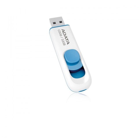 Pendrive DashDrive Classic C008 32GB USB2.0 biało- niebieskie Adata