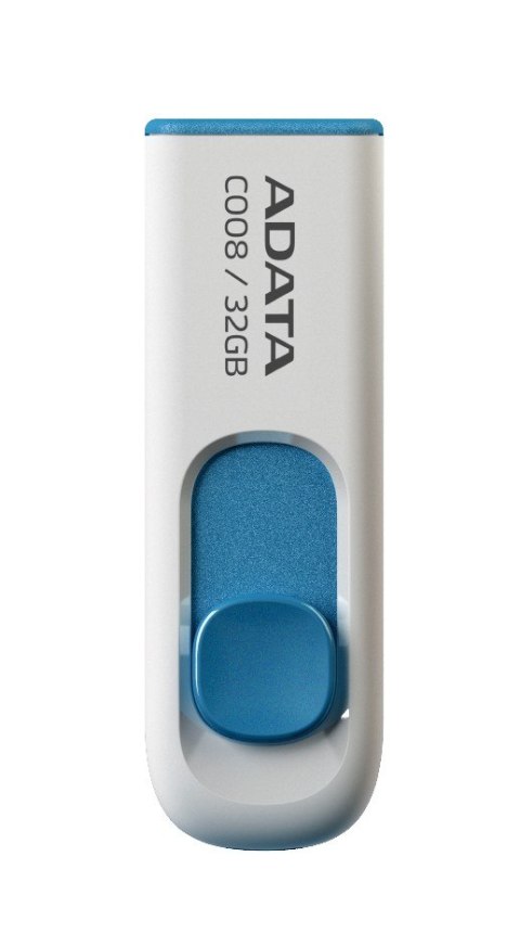 Pendrive DashDrive Classic C008 32GB USB2.0 biało- niebieskie Adata