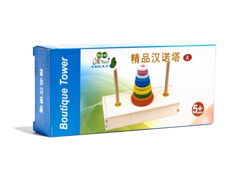 Piramida drewniana z podstawą wieża sorter Kik Sp. z o. o. Sp. k.