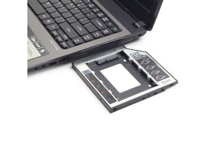 Adapter HDD ramka 5,25'' na 2,5'' Slim 12mm Gembird