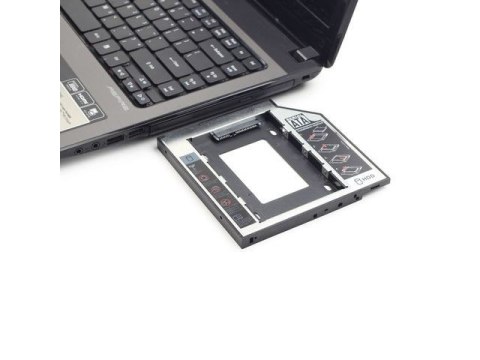 Adapter HDD ramka 5,25'' na 2,5'' Slim 12mm Gembird