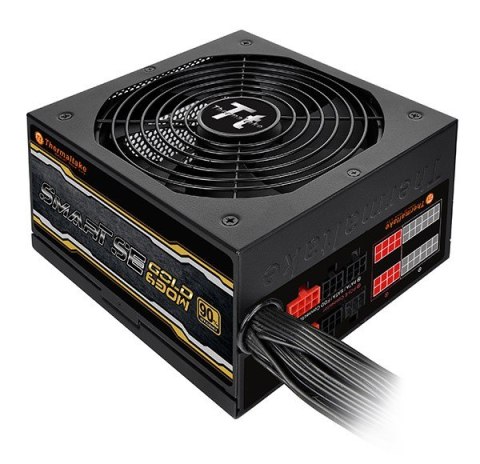 Zasilacz Smart SE 630W Modular (sprawność 80+ Gold dla 230V, 2xPEG, 140mm, Single Rail) Thermaltake