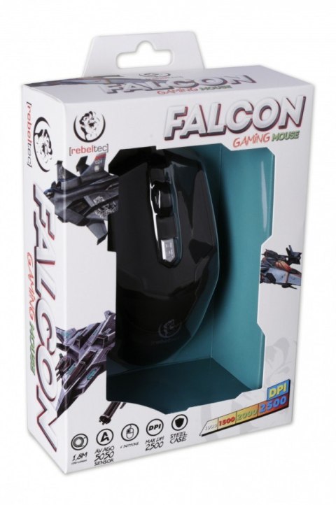 Gamingowa mysz optyczna USB Falcon Rebeltec