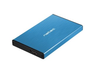 Kieszeń zewnętrzna HDD/SSD Sata Rhino Go 2,5 USB 3.0 niebieska Natec