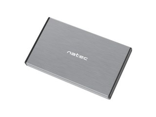 Kieszeń zewnętrzna HDD/SSD Sata Rhino Go 2,5 USB 3.0 szara Natec
