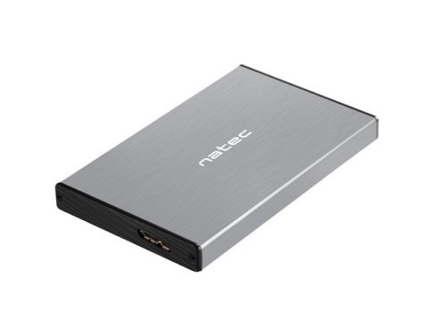 Kieszeń zewnętrzna HDD/SSD Sata Rhino Go 2,5 USB 3.0 szara Natec