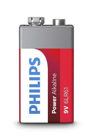 Bateria Power Alkaline 9V 1szt. blister (LR61) Philips