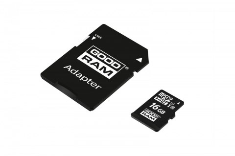 Karta microSDHC 16GB CL10 + adapter GOODRAM