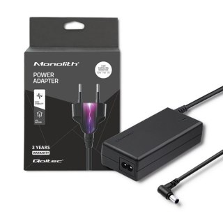 Zasilacz do monitora Samsung | 42W | 14V | 3A | 6.5*4.4 |+ kabel zasilający Qoltec