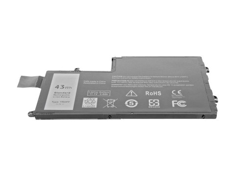 Bateria do Dell Inspiron 15 (5542), 14 (5445) 3800 mAh (43 Wh) 10.8 - 11.1 Volt Mitsu