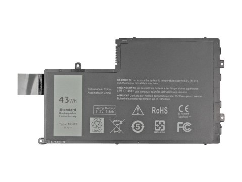 Bateria do Dell Inspiron 15 (5542), 14 (5445) 3800 mAh (43 Wh) 10.8 - 11.1 Volt Mitsu