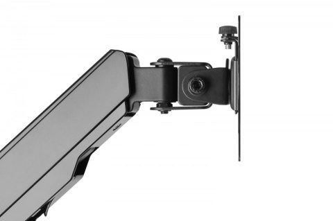 Ramię naścienne pojedyncze, 1xLCD + klawiatura, max. 32 cale Digitus