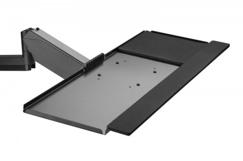 Ramię naścienne pojedyncze, 1xLCD + klawiatura, max. 32 cale Digitus