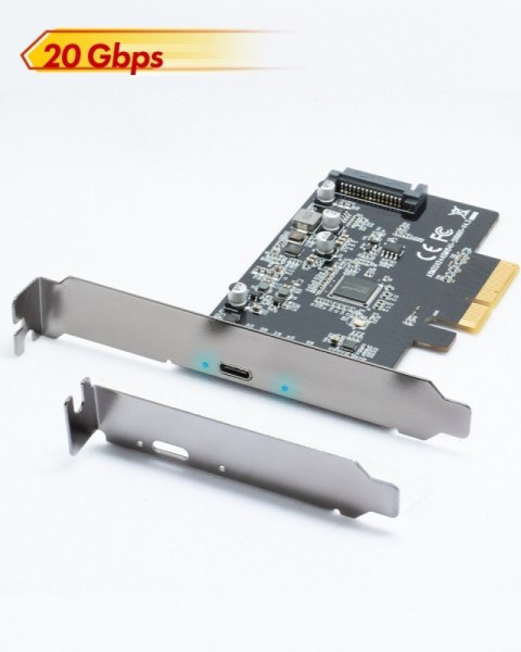 IB-PCI1901-C32 Karta PCIe, TYPE-C USB 3.2 (Gen 2x2) IcyBox