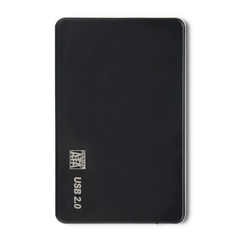 Obudowa na dysk HDD/SSD 2.5 cala SATA3 | USB 2.0 | Czarny Qoltec
