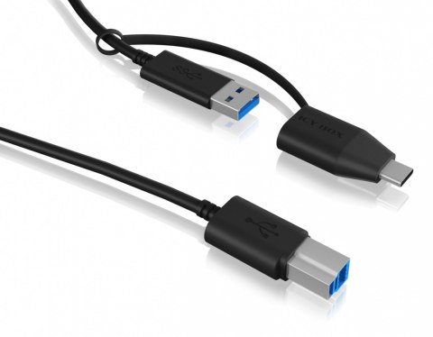 Stacja dokująca IB-1124L-C31 1xSATA III SSD/HDD, USB 3.0TYPE-C/TYPE-A IcyBox