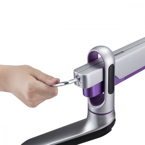 Uchwyt monitora ze sprężyną gazową premium Ergo Office ER-436 Maclean