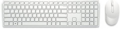 Zestaw bezprzewodowy klawiatura + mysz KM5221W biały Dell