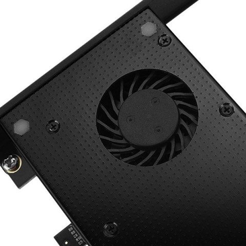 PCEM2-DC Adapter wewnętrzny PCIe x4, 1x M.2 NVMe M-key + 1x SATA B-key slot, chłodnica, SP & LP + radiator AXAGON