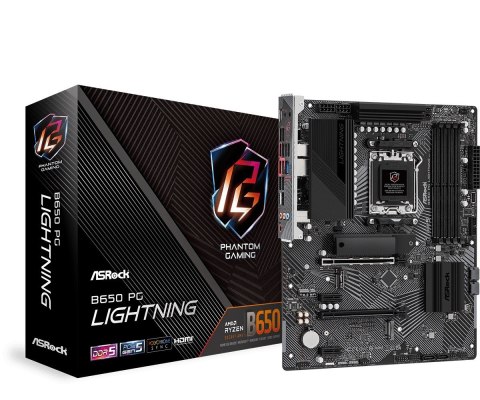 Płyta główna B650 PG LIGHTNING AM5 4DDR5 HDMI M.2 ATX ASRock