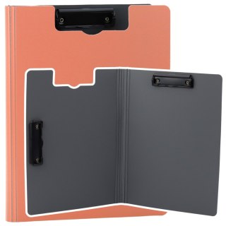 Podkładka Deska Z Okładką Dwa Klipy A4 Plastikowa Różowa LEAN