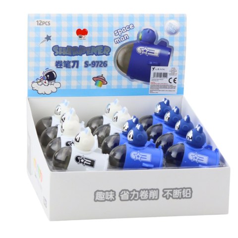 Strugaczka Temperówka Do Grubych Cienkich Kredek Statek Kosmiczny Kosmita LEAN