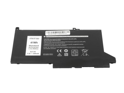Bateria do Dell Latitude E7390, E7490 3600 mAh (41 Wh) 11.4 Volt Mitsu