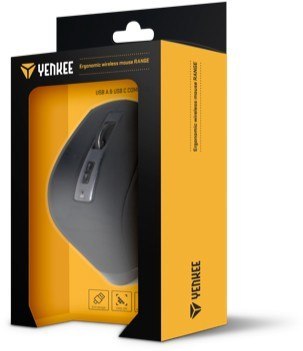 Ergonomiczna mysz bezprzewodowa YMS 2075 RANGE YENKEE