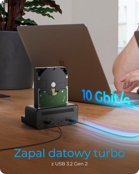 Stacja dokująca i klonująca IB-2914MSCL-C31 2,5 i 3,5 cala na M.2 NVMe IcyBox