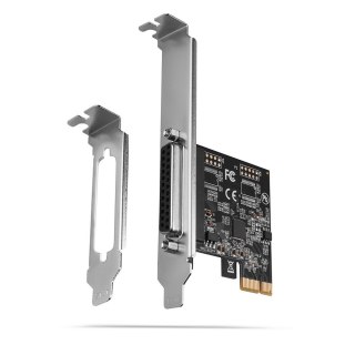 PCEA-P1N Kontroler PCIe 1x port równoległy LPT, w zestawie SP & LP AXAGON