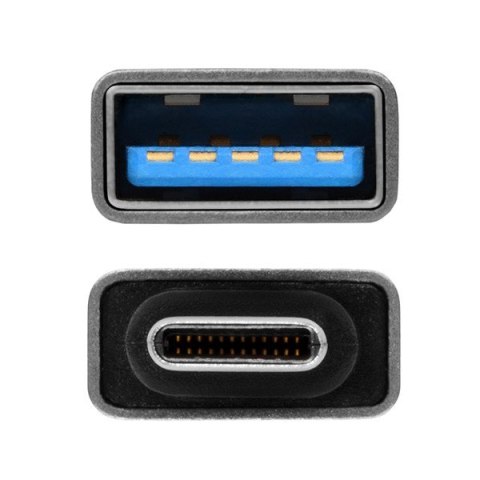 RUCM-AFA Redukcja, USB 3.1 Type-C męska -> Type-A żeńska ALU AXAGON