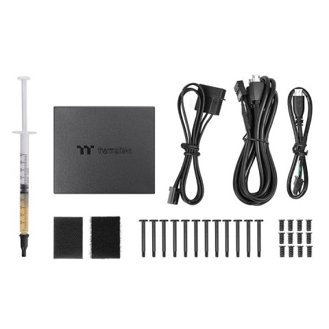 Wentylator SwaFan 12 RGB + kontroler + zamienne łopatki (reverse), czarny Thermaltake