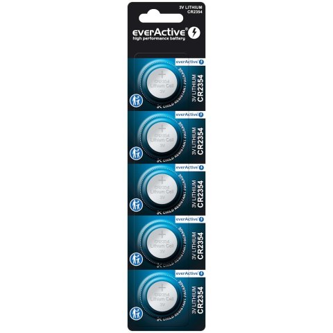 Baterie litowe mini CR2354 blister 5 sztuk EverActive
