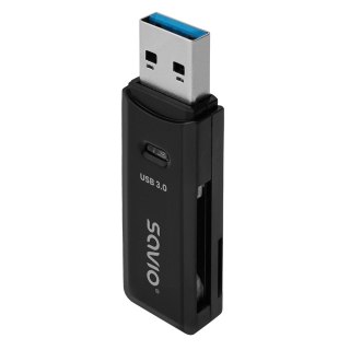 Czytnik kart SD, USB 3.0, 5 Gbps, AK-64 Savio