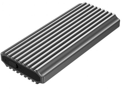 Obudowa dysku M.2 NVME Aluminiowa LED USB 3.1 Gembird