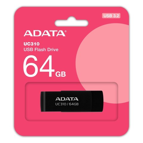 Pendrive UC310 64GB USB3.2 czarny Adata