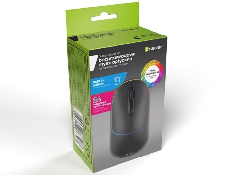 Mysz TRACER RATERO RF 2.4 Ghz Black Tracer