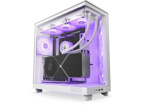Obudowa H6 Flow RGB z oknem Biała NZXT