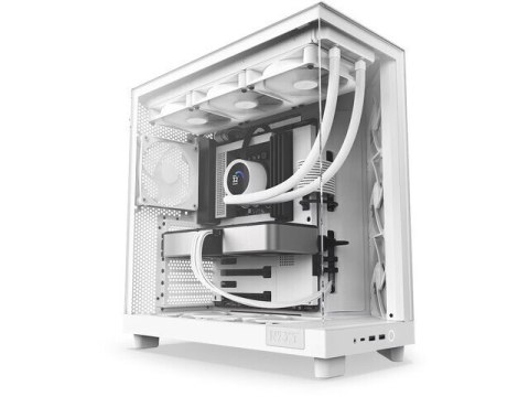 Obudowa H6 Flow z oknem Biała NZXT