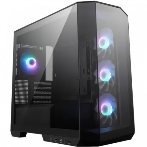 Obudowa MAG PANO M100R PZ TEMPERED GLASS USB 3.2 MSI