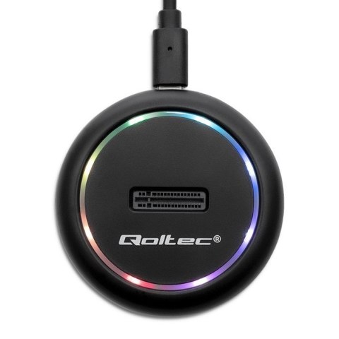 Stacja dokująca dysków SSD M.2 | NVMe | SATA | USB-C | 2TB Qoltec